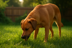 Hond eet gras en braakt: normaal gedrag of teken van een probleem?